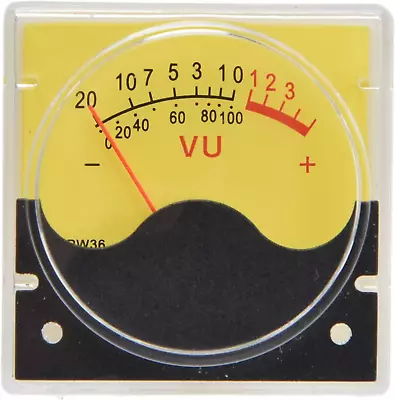 VU Level Meter TS-R36W 500uA Pointer Digital DB Tube Amplifier Meter Audio Meter • $19.23