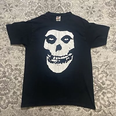Vintage Misfits Skull Band T-Shirt Punk Rock Large • $80