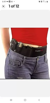 Ultimate Belly Band Gun Holster For Concealed Carry Right Hand L Fits Small & Me • £19.29