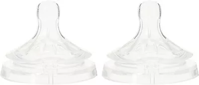 Philips Avent Natural Teats (Fast Flow) 2 Pack - 6 Month+ Philips Avent-NEW-AU • $25.44