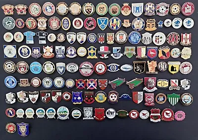 NON LEAGUE FOOTBALL TEAM LAPEL PIN BADGES -  C To D • $11.19