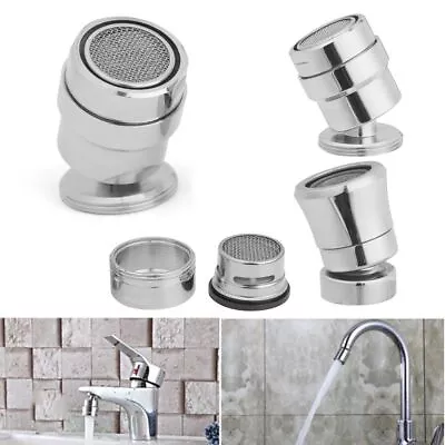 Water Saving Connector Tap Head Swivel Tap 360 Degree Aerator Faucet Nozzle • £5.39
