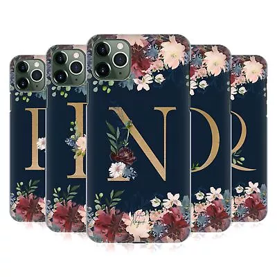OFFICIAL NATURE MAGICK FLORAL MONOGRAM GOLD NAVY 2 CASE FOR APPLE IPHONE PHONES • $19.95