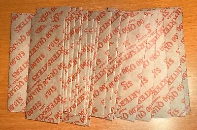 20 US Quarter Coin Wrappers • $1.70