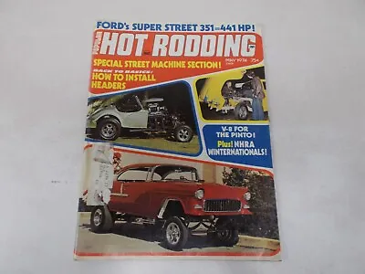 $9.99 • Buy % Popular Hot Rodding: May 1974- Ford Street 351- V8 For Pinto- Install Headers