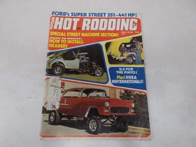 $9.99 • Buy % Popular Hot Rodding: May 1974- Ford Street 351- V8 For Pinto- Install Headers