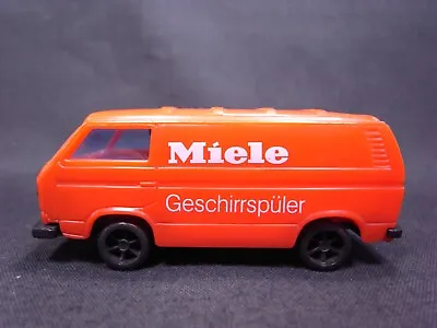 Vintage Germany 1/43 Plastic Toy Model Vw Volkswagen T3 Van  Advertising Miele • $29