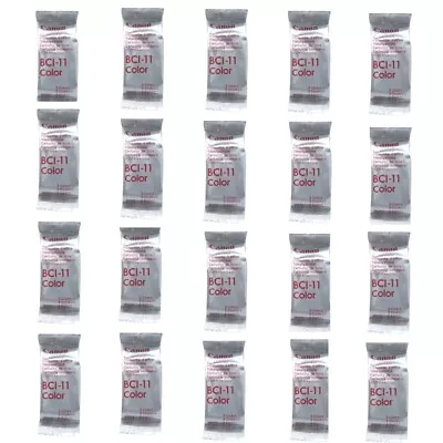 20x Original Canon Ink Cartridges BCI-11 Coloured For BJC 40 70 55 70 80 85 B • £25.72