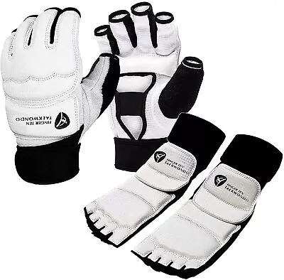 Taekwondo Gloves Karate Hand And Foot Protector Guard Socks Sparring Gear Sport • £19.99