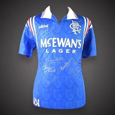 £125 • Buy Rangers Multi Signed  Football Shirt £125