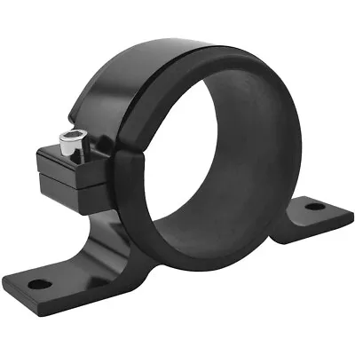 Aluminum Fuel Pump Mounting Bracket Single Filter Clamp Cradle 50mm Black • $7.59