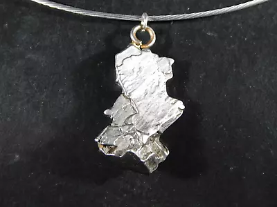 Authentic Meteorite Pendant Or Necklace...a Falling Star! 1.76 • $17.99