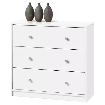 $82.02 • Buy Chest Of 4 Drawer Chest Dresser Clothes Storage Bedroom Nightstand Cabinet White