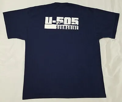 Vtg Museum Of Science And Industry Member U-505 Submarine Shirt XL Chicago • $14.99