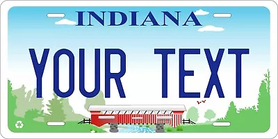 Indiana 2017 Bridge License Plate Custom Car Bike Motorcycle  • $11.35