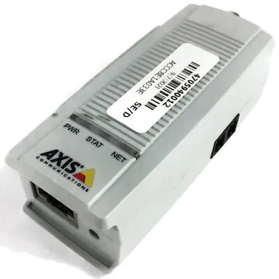 Axis M7001 CCTV Compact Single Channel Video Encoder For Analog Cameras • $49.99