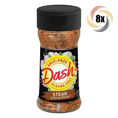 8x Shakers Mrs Dash Flavor Full Salt Free Steak Grilling Blends 2.5oz  • £34.14
