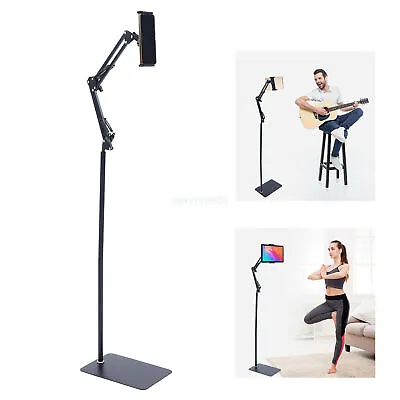 360° Universal Adjustable Floor Stand Holder For IPad/Tablet/Phone 3.5-12.9  • £19.99