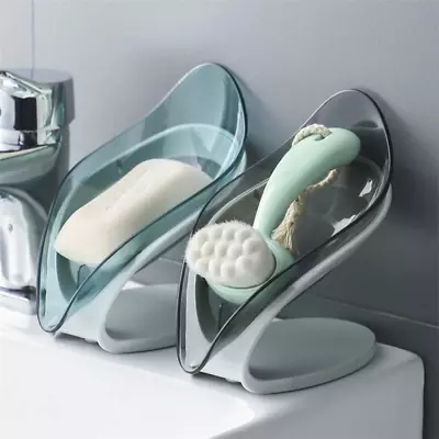 Soap Bar HolderFor Decorative Kitchen Bathroom Self Draining Tray Shelf With An • $15.99