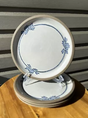 Vintage Midwinter Blue Print Stoneware Dinner Plates 10.5” England-4 • $80