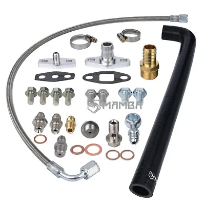 Turbo Oil Feed & Return Line For Nissan RB25DET W/ Greddy T78 T88 T88H 33D 34D • $81