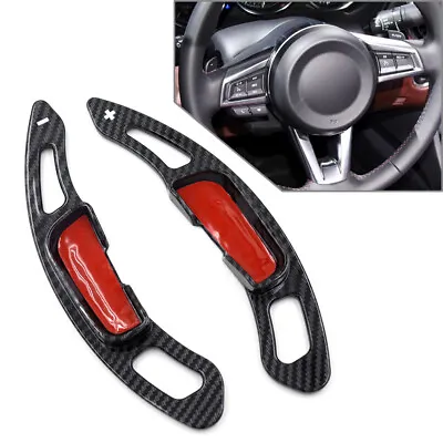 Steering Wheel Shift Paddle Shifter Extension For Mazda 3 6 CX-3 CX-4 CX-5 MX-5 • $21.03