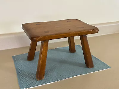 Vintage Cushman Colonial Creation Wooden Foot Stool Bennington VT • $95