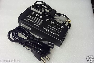 $16.99 • Buy AC Adapter Power Cord Battery Charger 90W For IBM Lenovo Thinkpad X60 X61 Tablet