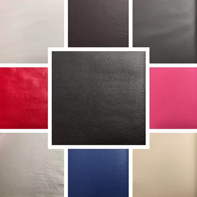 £0.99 • Buy PVC Faux Leather Vinyl Fabric Upholstery Material High Quality Craft FR BS7177