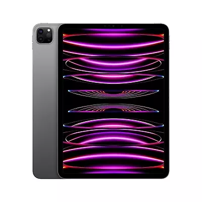 2022 Apple 11-inch IPad Pro (Wi-Fi 128GB) - Space Gray (4th Generation) • $815