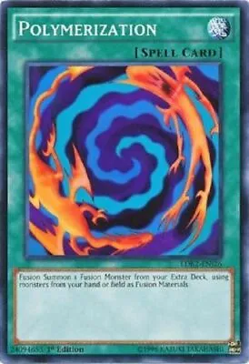 $3.95 • Buy Yugioh Card | Polymerization - Various Sets - Genuine - Common NM