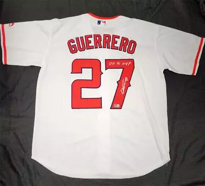 Vladimir Guerrero Autograph Signed  04 AL MVP  Angels Jersey ~ Beckett BAS Holo • $269.99