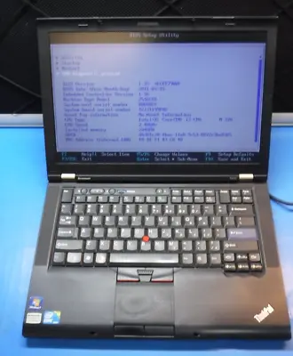 Lenovo ThinkPad T410i 14.1  Laptop Intel I3-M370 2.4Ghz CPU 2GB Ram (For Parts) • $36.99