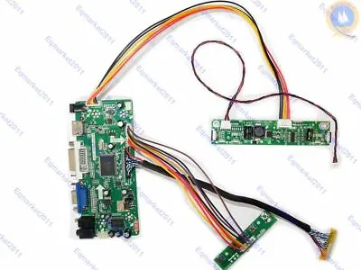 HDMI/DVI/VGA LCD Controller Lvds Inverter Board Kit For HR230WU1-100 1920X1080 • $23.53