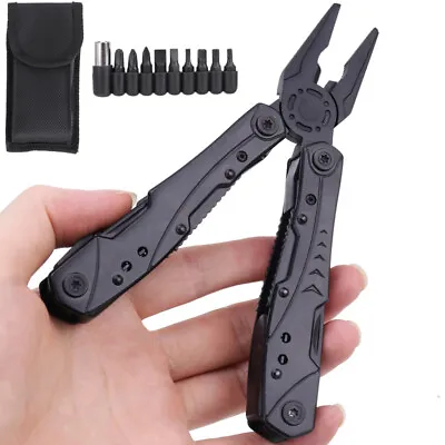 23 In 1 Multi Tool Pliers Multipurpose Outdoor Folding Pocket Knife Multitool • $19.98