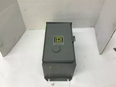 Square D 8502 SCA-2 Nema Size 1 Enclosed Starter 10 HP 120 V Coil  • $375