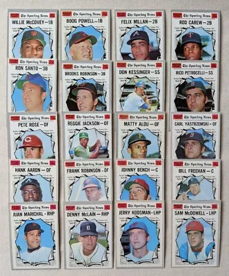 1970 Topps- 'Pick One' All Star Cards - Aaron Yastrzemski Rose Bench HOF EXMT NM • $2