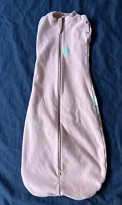 ERGOPOUCH GIRLS SZ 00 3-6 Months SLEEPING BAG SWADDLE 1.0 TOG PINK • $28