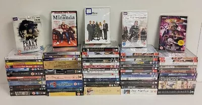 £24.99 • Buy 65 X New Sealed BBC/ ITV DVD JobLot - Peaky Blinders The Office Miranda Dr Who 