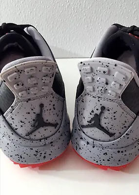 ''Jordan ADG 3'' Black/Cement New Men's Spikeless Golf Shoes Size 12 • $299.97