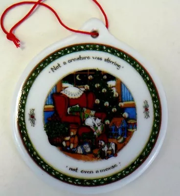  A Christmas Story  Illustrated By Susan Winget Christmas Ornament Ceramic  • $8.99