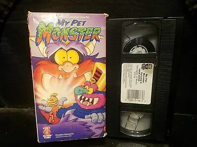 My Pet Monster Volume 4 Finders Keepers Family Rare VHS Fully Animated Cartoon • $14.95