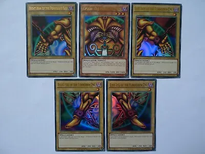 Exodia The Forbidden One 5 Card Set * Ultra Rare YGLD * Yu-gi-oh • £24