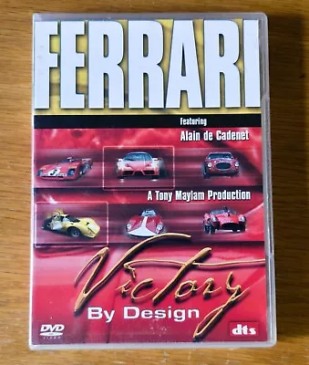 Ferrari: Victory By Design (DVD 2003) VERY GOOD • $15.95