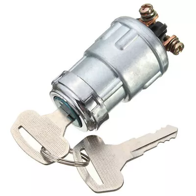 Replacement Ignition Switch Lock Cylinder With 2 Keys Car Accessories Universal • $8.56