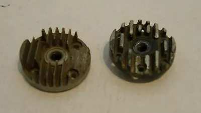 VINTAGE Gas/Nitro Model Airplane Engine CYLINDER HEADS (2) • $9.99