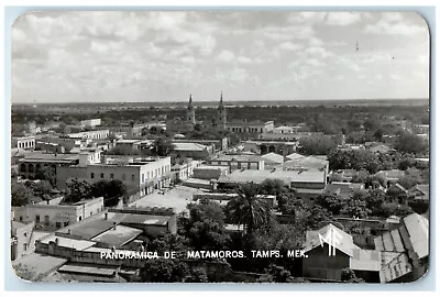 C1910 Panoramica De Matamoros Tamaulipas Mexico Unposted RPPC Photo Postcard • $19.47