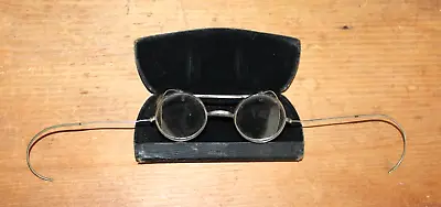 Antique Safety Glasses ~ SANIGLASS SAFETY GOGGLES ~ Steampunk – With Case • $30