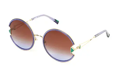 Missoni Women's Sunglasses Oversized Round Gold/Violet MIS 0074/S S9E • £104.99