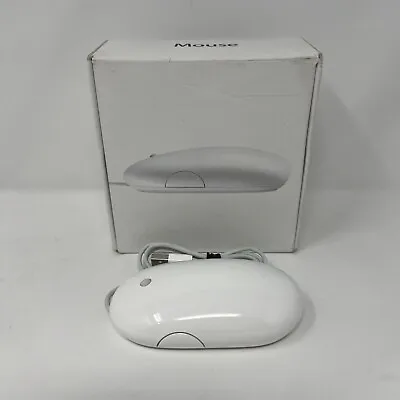 Apple Genuine Wired USB Mighty Mouse A1152 MB112LL/B  Retail Box • $19.99